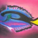 Pastellkreide, 32 x 24 cm