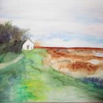 Aquarell, 32 x 24 cm