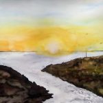 Aquarell, 32 x 24 cm