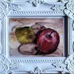 Obst, Aquarell, DIN A6